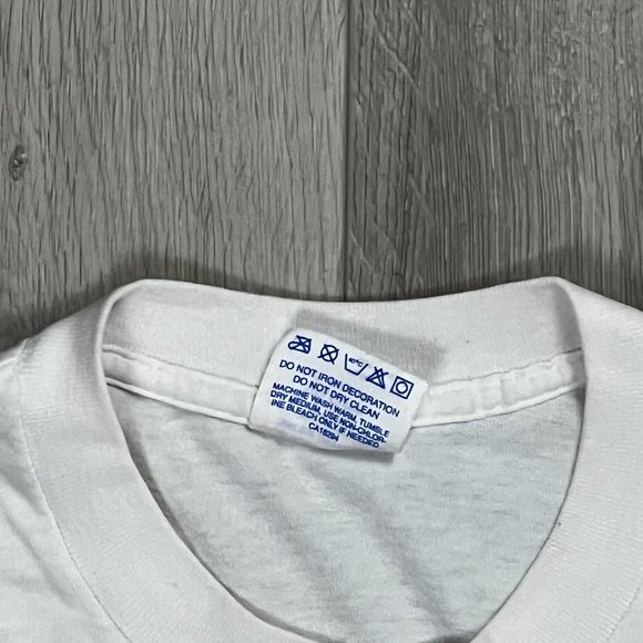 50 Is Five Perfect 10's! Shoebox Greetings White Large T-Shirt - Picture 3 of 7